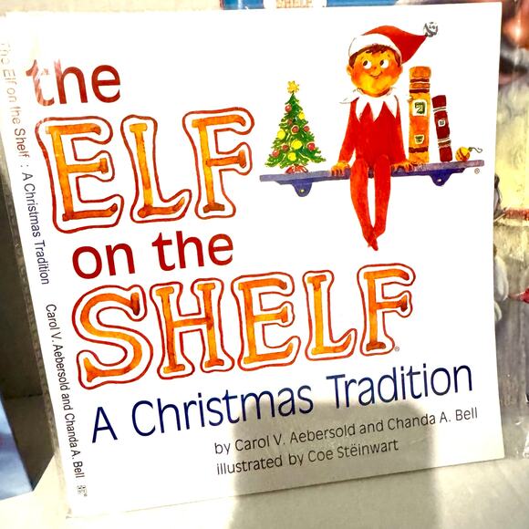 Elf on the Shelf Book Set of 4 Elves at Play. Elf Pets St Bernard and Reindeer - Picture 6 of 6